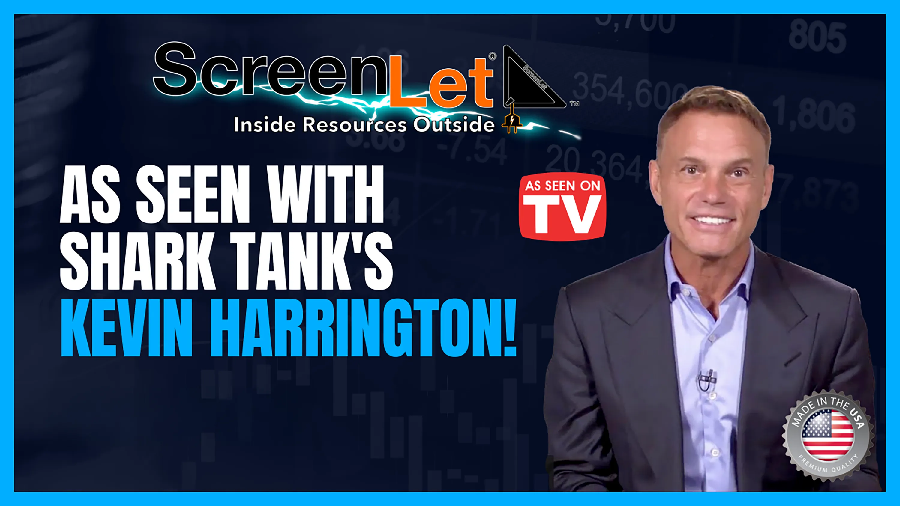 Cargar video: Kevin Harrington Presents: ScreenLet - Your Key to Outdoor Power Access!