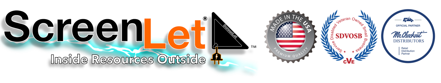ScreenLet: Window Screen Pass-Thru Attachment